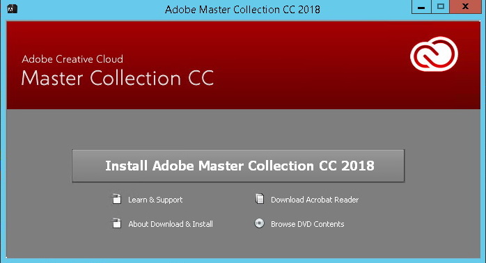 Adobe Master Collection 2018