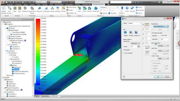 Nastran en CAD