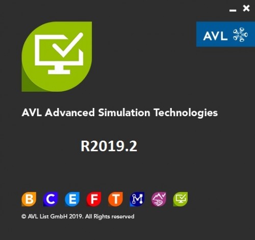 pantalla de la suite de simulación avl