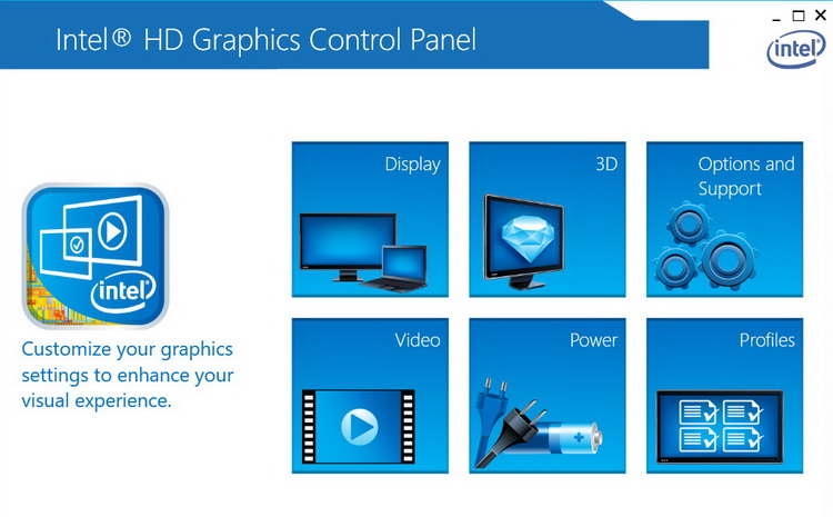 controlador de gráficos intel