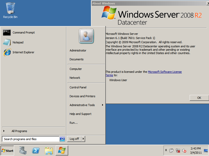 Windows Server 2008 R2