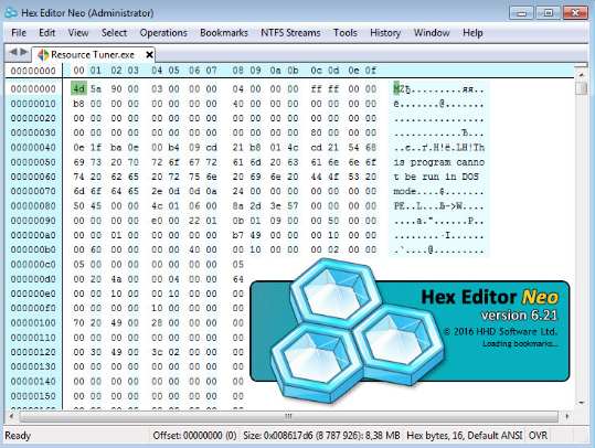 editor hexadecimal