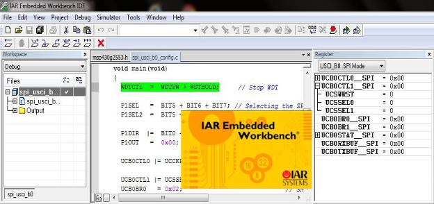 Banco de trabajo integrado IAR