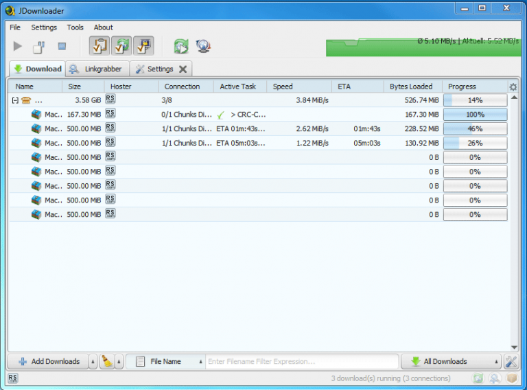 JDownloader