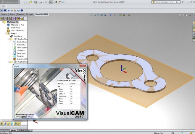 visualcam para solidworks