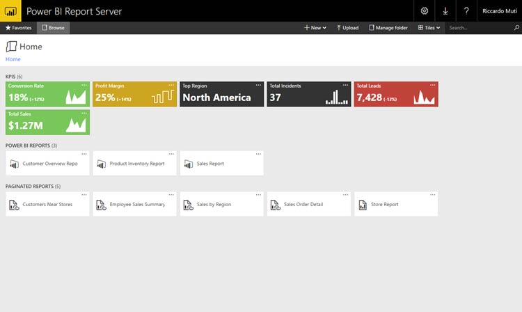 Servidor de informes de Power BI