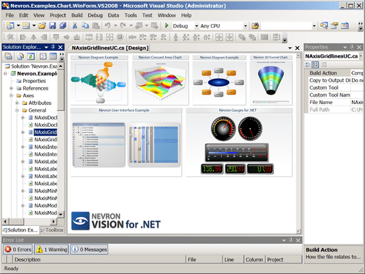 Visión de Nevron para .NET