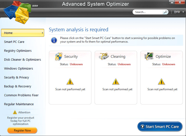 optimizador de sistema avanzado