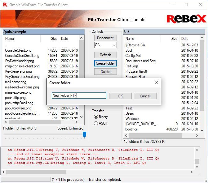 Paquete Rebex Total para .NET