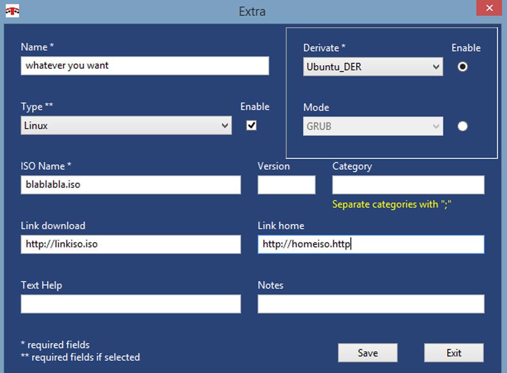 Sardu Multiboot Creator captura de pantalla 1