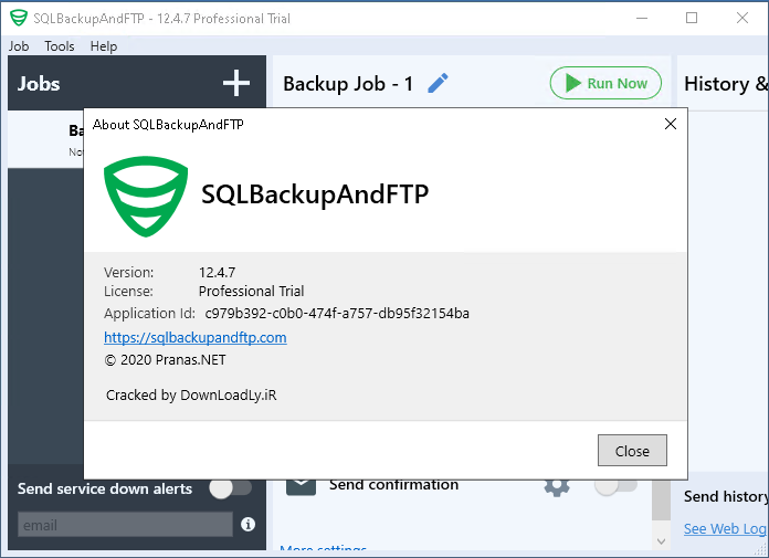 SQLBackupAndFTP 