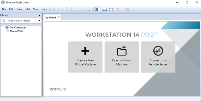 VMware Estación de trabajo